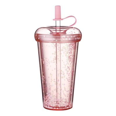 Clear Double Insulated Coffee Mugs